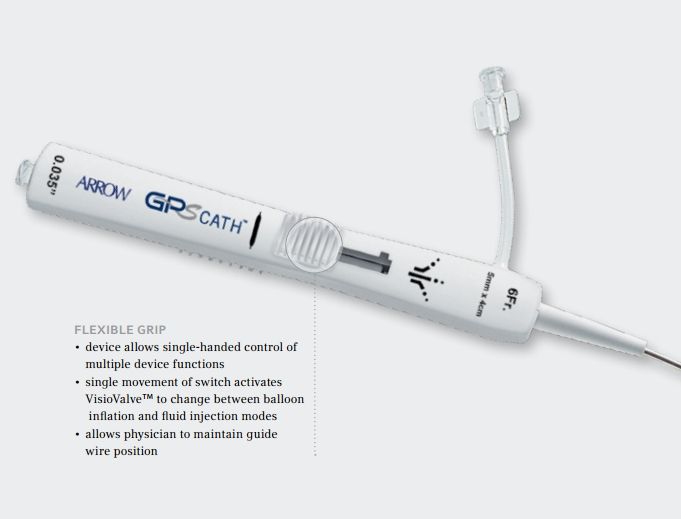 Arrow GPS Balloon Catheter from Teleflex Medical